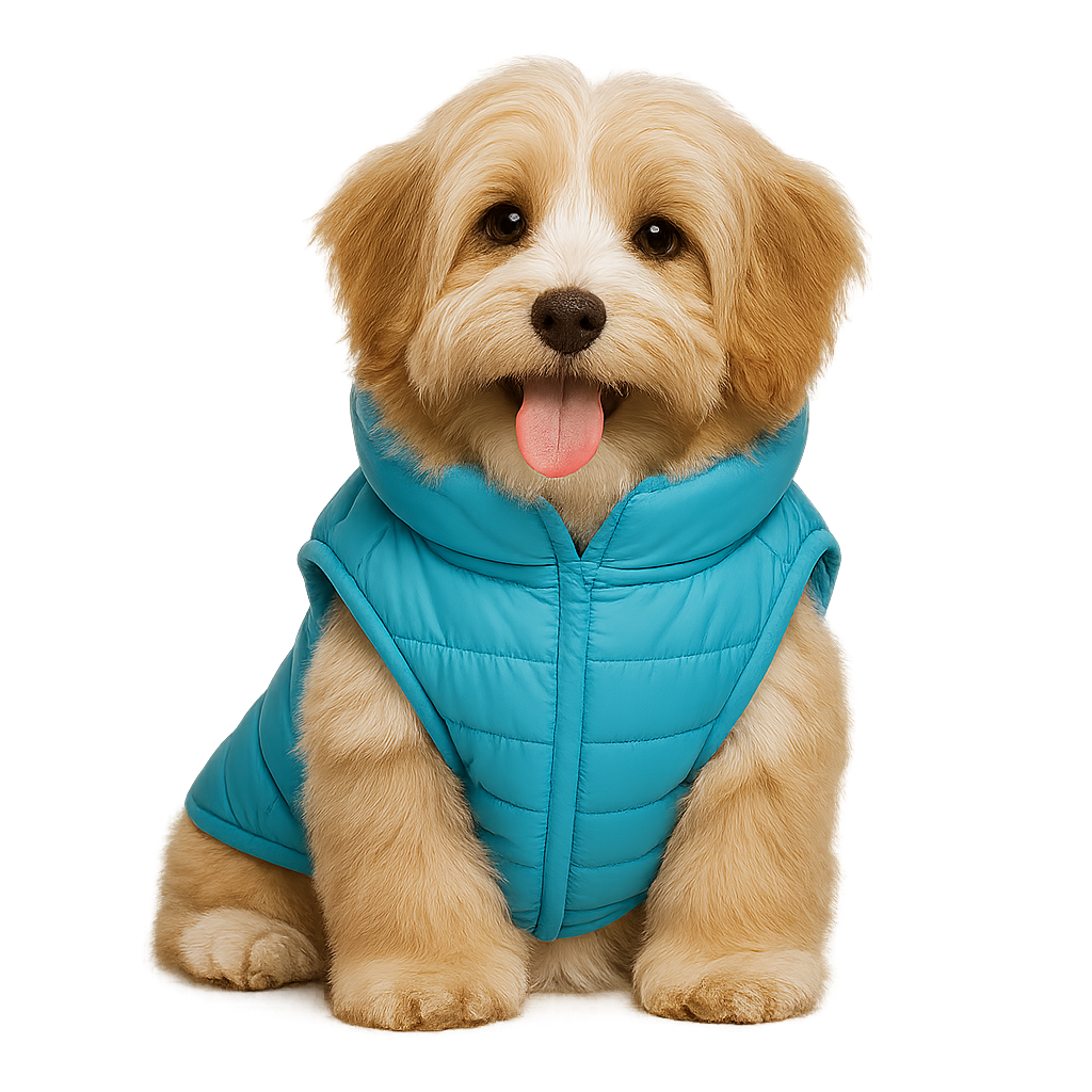 Veste Intégrale en Nylon avec Fermeture Éclair pour Chiens – Automne/Hiver