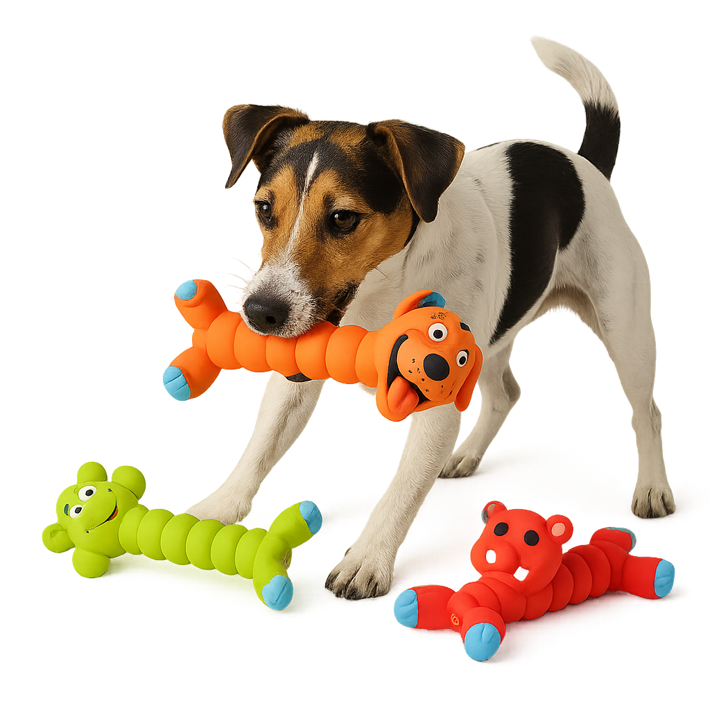 Jouet Sonore en Latex pour Chiens et Chats